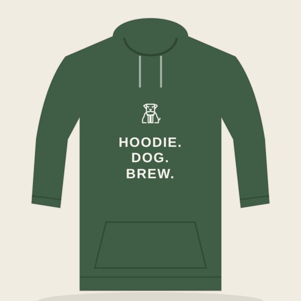 Hoodie. Dog. Brew. Hoodie